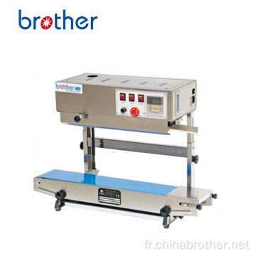 Small Bag Heat Continuous Band Sceller Sceller Machine